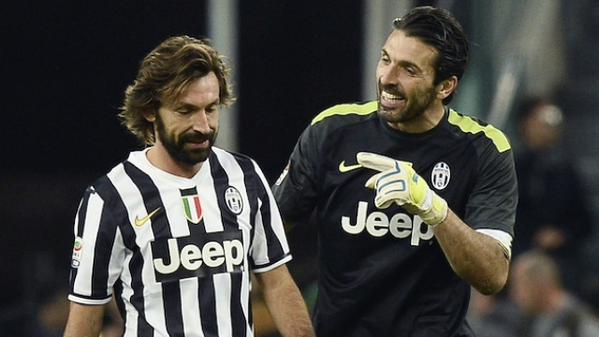 Buffon se despide de Pirlo con una carta - Futbol Sapiens