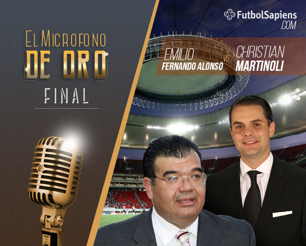La final del Micrófono de Oro II: Emilio Fernando Alonso vs Christian  Martinoli - Futbol Sapiens