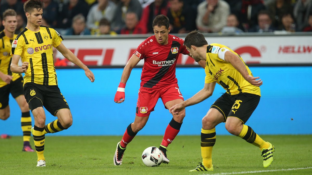 Bayer Leverkusen Venció Al Dortmund Con Gol De Chicharito