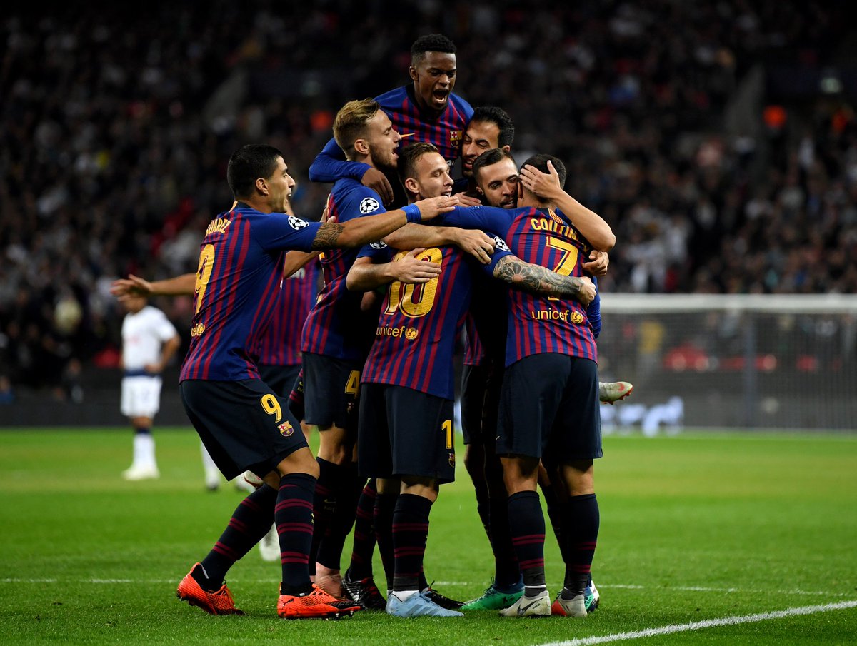 Barcelona Vuelve A La Senda Del Triunfo En Wembley - Futbol Sapiens