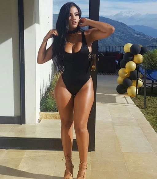 Karina García, una espectacular modelo colombiana - Futbol Sapiens