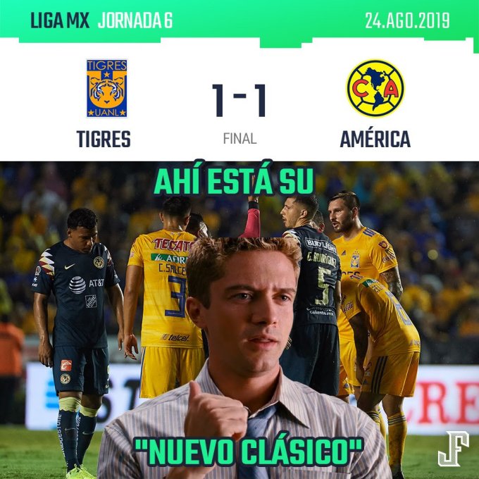 Los Memes Del Empate Entre América Y Tigres - Futbol Sapiens