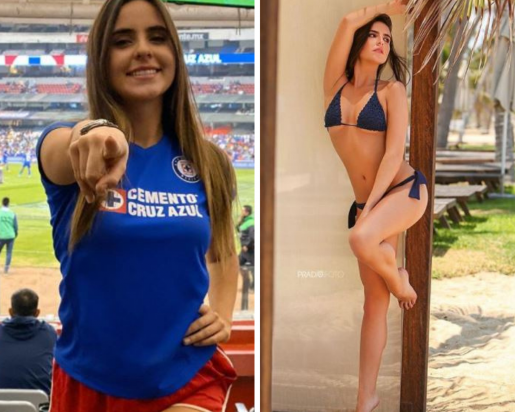 La guapa porrista del Cruz Azul que la rompe en Instagram - Futbol Sapiens