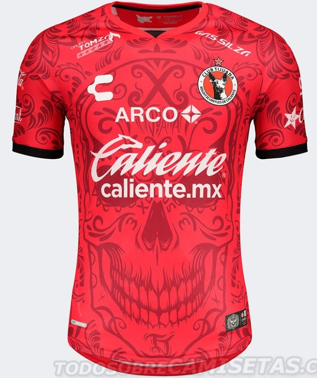 pachuca dia de muertos jersey