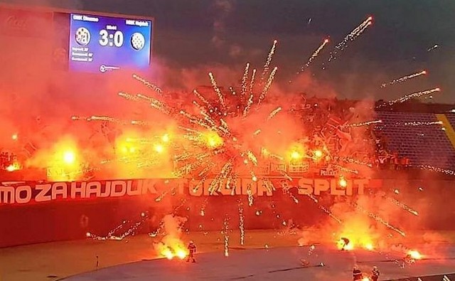O Hajduk Split ganhou o fervilhante clássico com o Dinamo Zagreb e se  permite sonhar