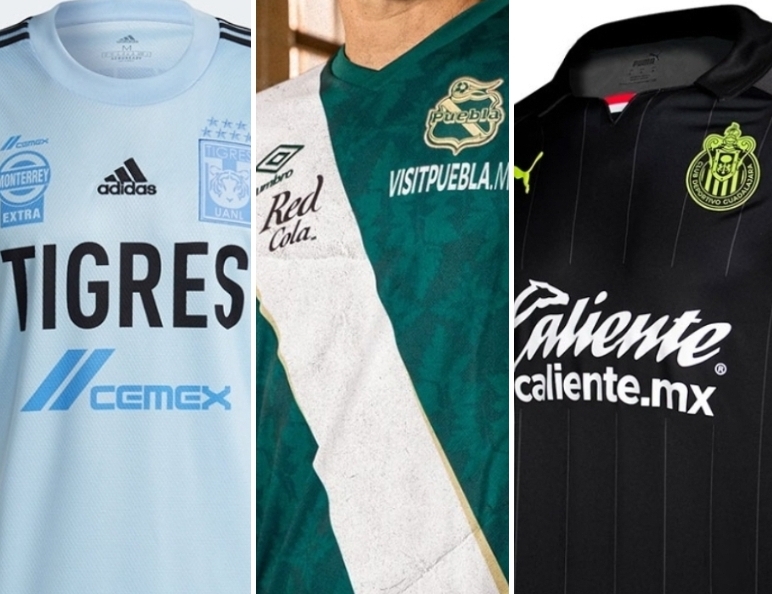 Camisetas de la Liga MX 2021/22