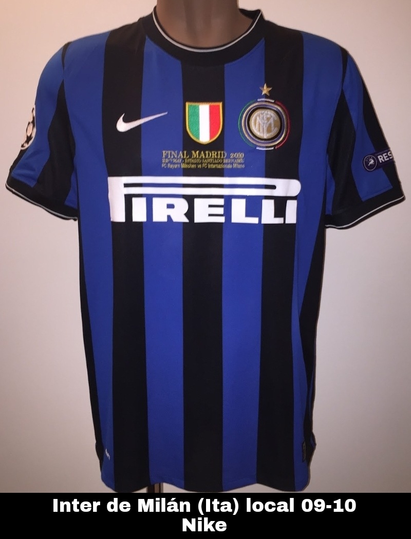 Camiseta Inter de Milan 2009-2010 Local Final Champions League