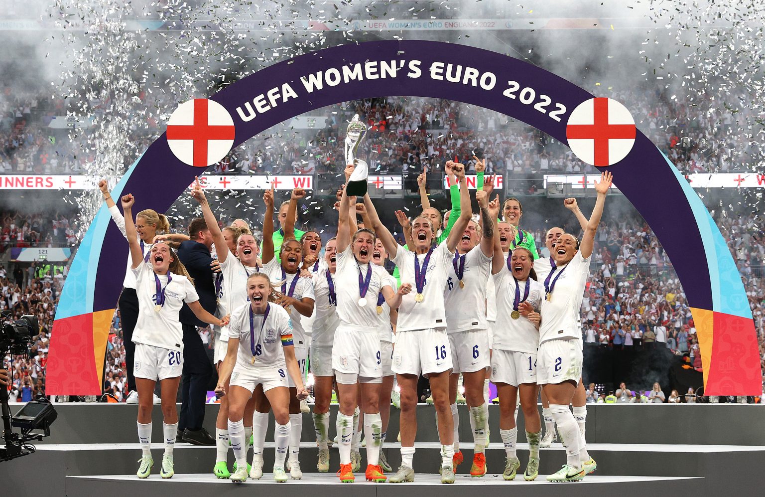 Inglaterra se coronó campeón de la Eurocopa femenina Futbol Sapiens