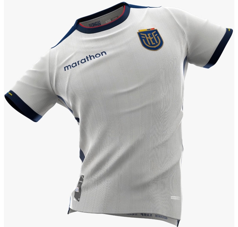 Ecuador ya tiene sus Playeras para la Copa del Mundo