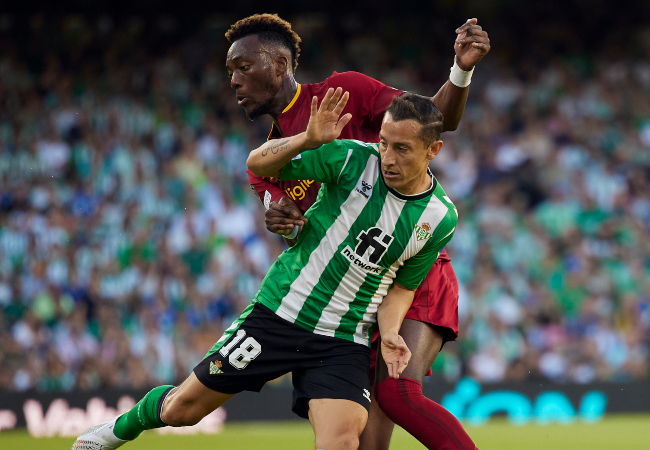 Guardado Vio Acción En Clasificación Del Betis   Futbol Sapiens