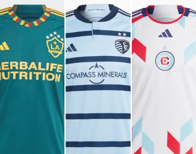 Todas las camisetas de los equipos de la MLS