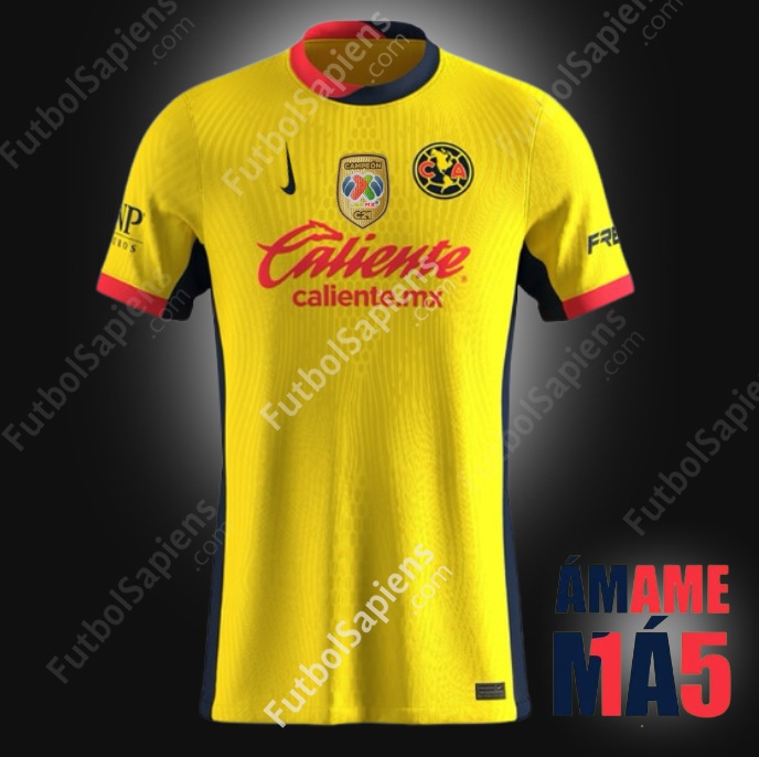 Filtración La nueva camiseta del Club América campeón 20242025